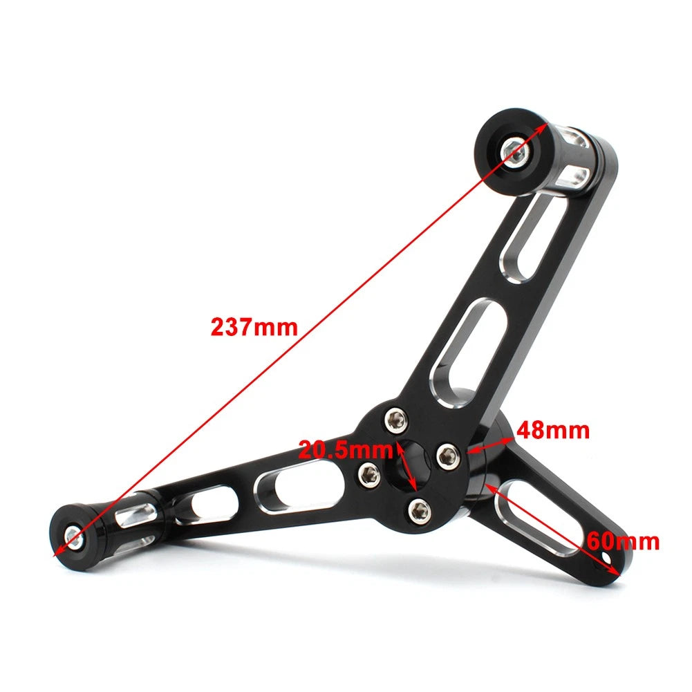 Front Foot Pegs Heel Toe Shifter Lever For Harley Sportster XL883 1200 Iron883 A