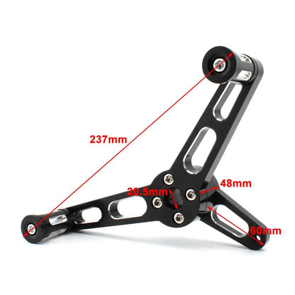 Front Foot Pegs Heel Toe Shifter Lever For Harley Sportster XL883 1200 Iron883 A