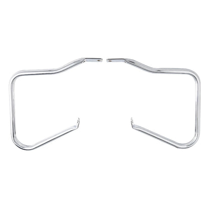 Chrome Hard Saddlebags Guard Bracket Fit For Harley Road King Glide 2014-2023 19