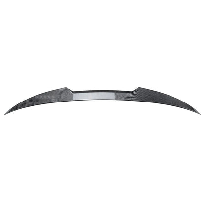Carbon Look Tail Wing Rear Trunk Spoiler Wing For Audi A3 S3 RS3 8V Sedan 14-20