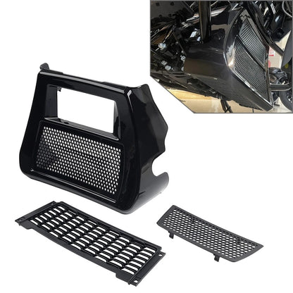 Radiator Chin Cover Lower Spoiler For Harley CVO Road Street Glide 2023 24 2025