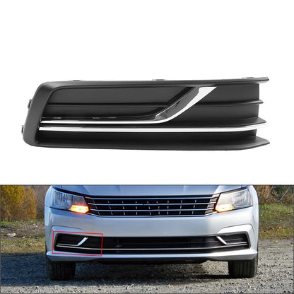 Right Side Front Bumper Lower Fog Light Bezel Cover Fit For VW Passat 2016-2019