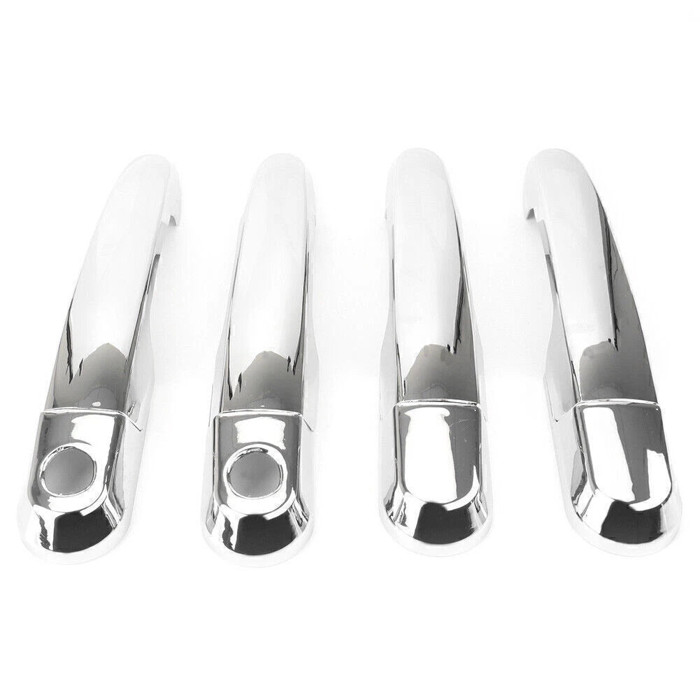 Door Handle Cover Trims Protect Chrome Fit Hyundai Accent 2006-2010 2007 Car ABS