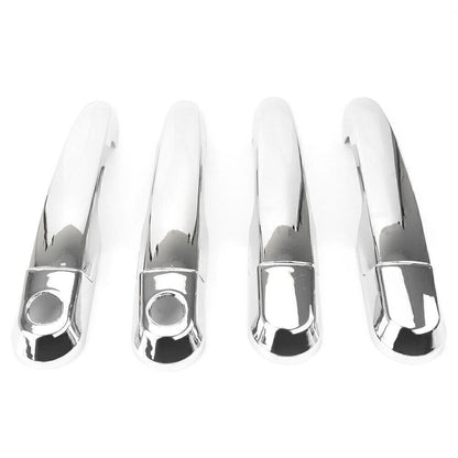 Door Handle Cover Trims Protect Chrome Fit Hyundai Accent 2006-2010 2007 Car ABS