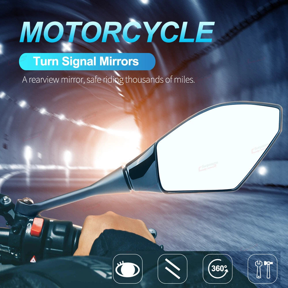Integrated Mirrors For Honda CBR600RR 2003 2004 2005 2006 2007 2008 2009 2010 11