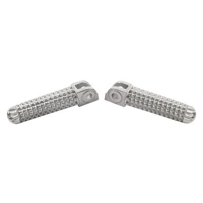 Front Foot Pegs Rest Footrest Pedal For Yamaha YZF R1 R3 R6 FZ07/09/10 FZ6/8 FZ1