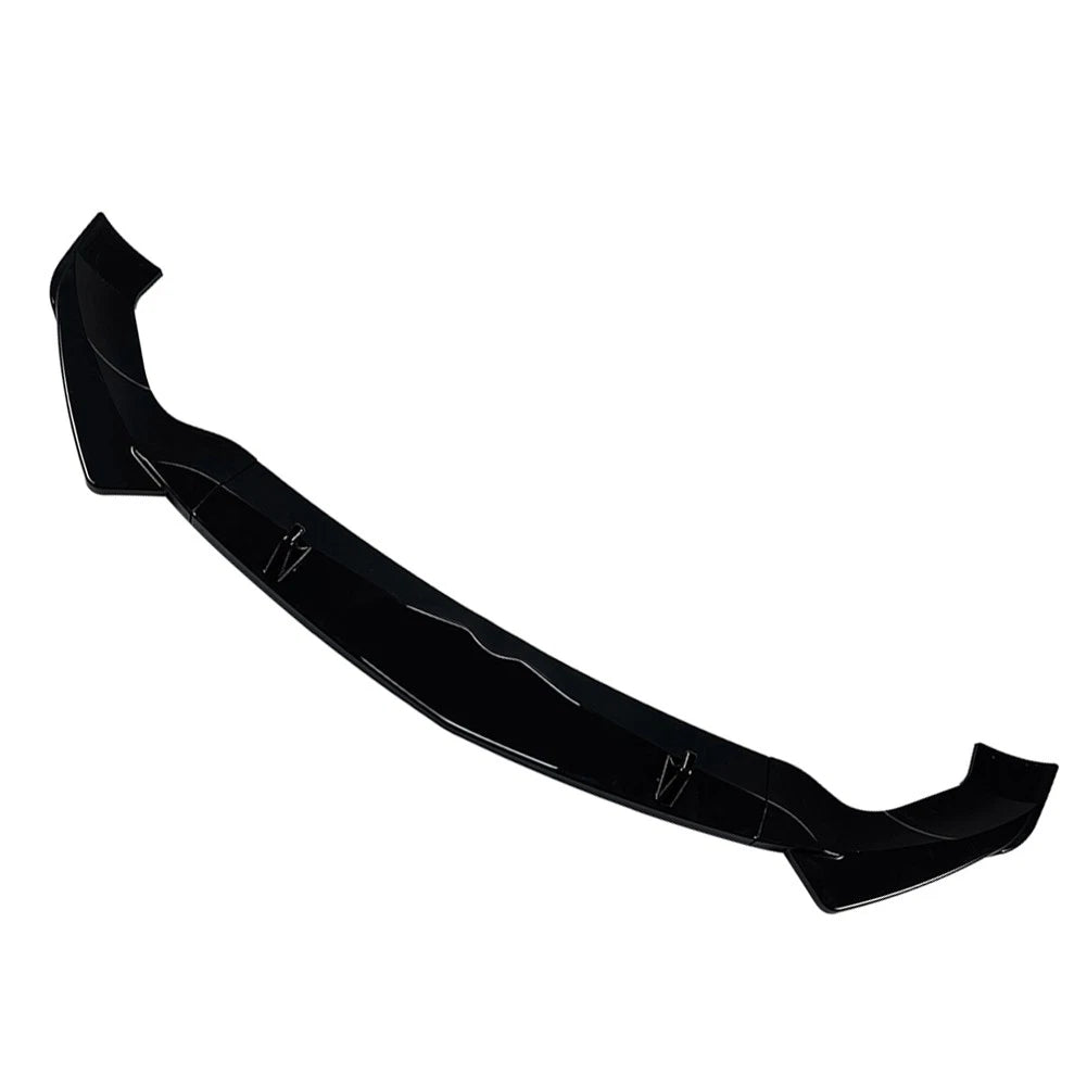 Glossy Black Front Bumper Spoiler Lip Body Kit For Alfa Romeo Stelvio 2017-2025