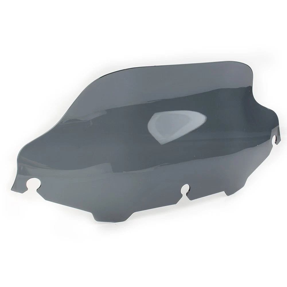Grey 8"Wave Windshield Windscreen For Harley Touring Electra Street Glide 96-13