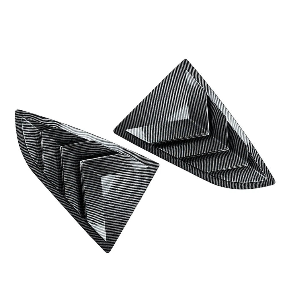 Carbon ABS Rear Shutter Window Louver Cover For Toyota GR86 For Subaru BRZ 22-24