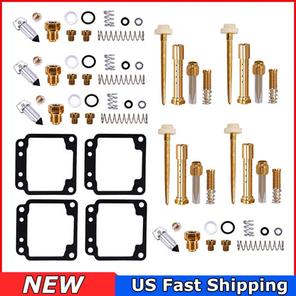 4 Pack For Yamaha XJ650 XJ700 XJ750 Maxim Seca 80-86 Carburetor Carb Rebuild Kit
