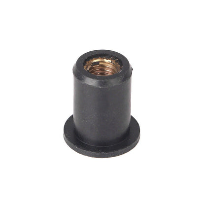 10x Windscreen Windshield Spike Bolts for Yamaha for Kawasaki for Suzuki Black