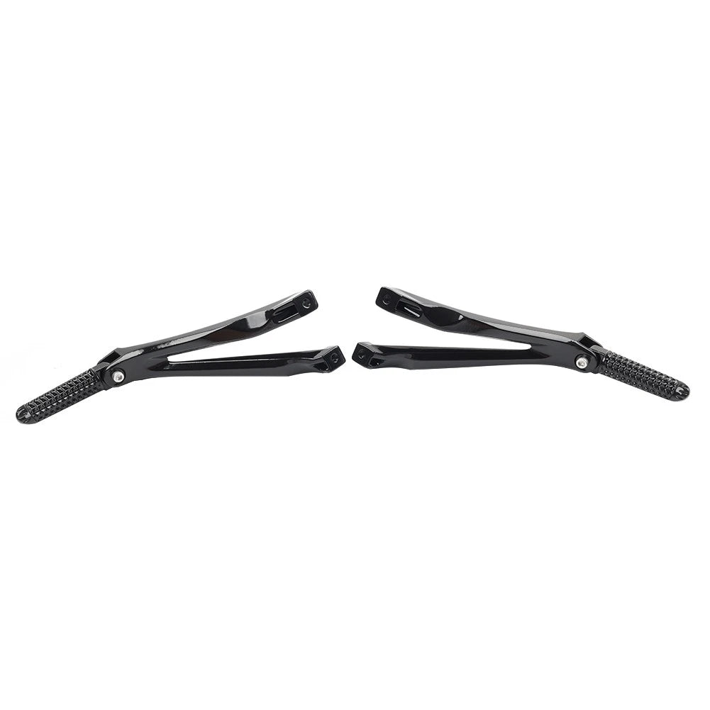 Rear Passenger Footrests Foot Pegs Bracket For Yamaha YZF R1 2004-2008 Black