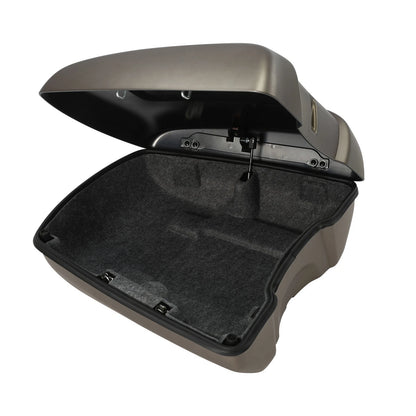 Low Profile Trunk & Mount Rack Fit For Indian Roadmaster 15-25 Bronze Smoke