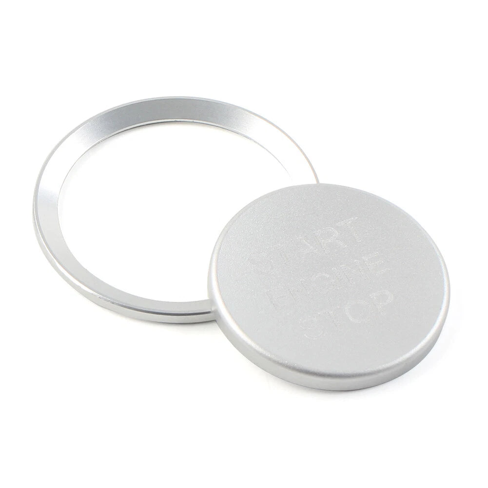 Engine Start Stop Switch Button Cover Trim Fit VW Touran Altas Jetta CC Silver