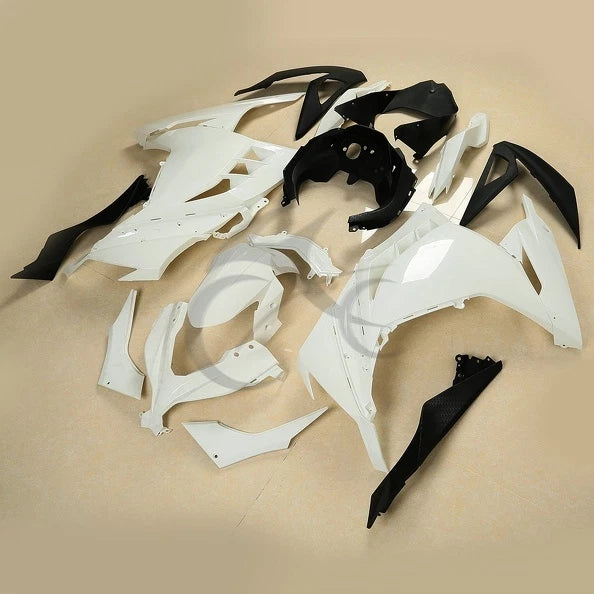 Unpainted Fairings Bodywork &Upper Stay Bracket Fit For Kawasaki Ninja 300 13-17