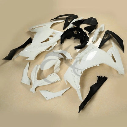 Unpainted Fairings Bodywork &Upper Stay Bracket Fit For Kawasaki Ninja 300 13-17
