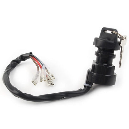 Ignition Switch w/ Key For Polaris Trail Boss 250 350 2X4 4X4 1989-1995
