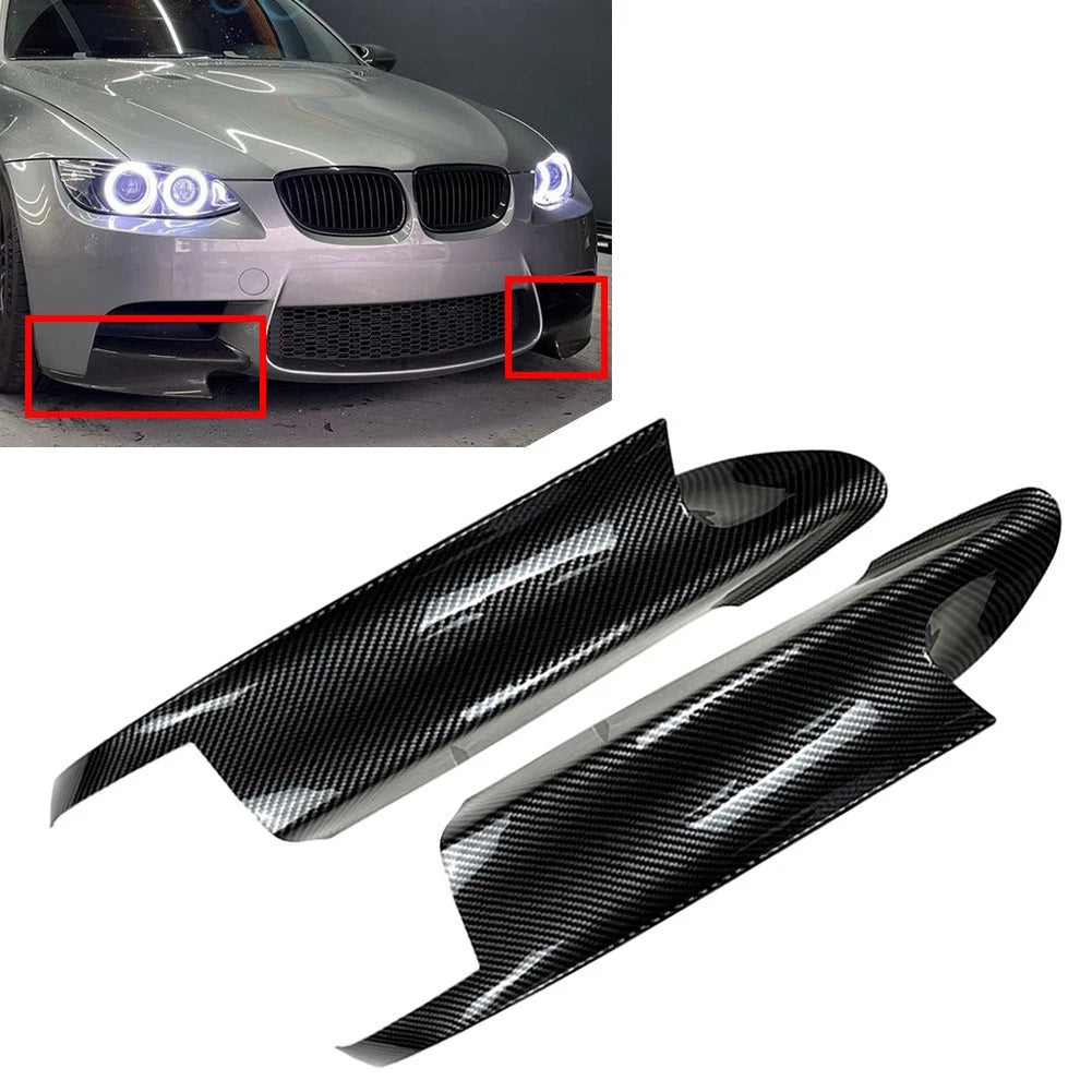 Front Lip Wrap Angle Spoiler For BMW 3 Series E90 E91 E92 E93 2006-2013