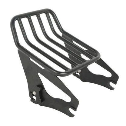 Sissy Bar Backrest Pad Luggage Rack & Docking Kit Fit For Harley Touring 09-13