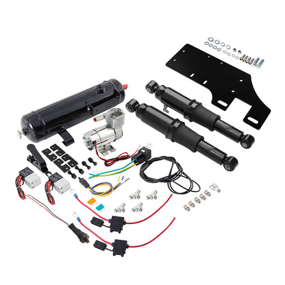 Rear Air Ride Suspension W/ Air Tank Fit For Harley Electra Road Glide 1994-2025