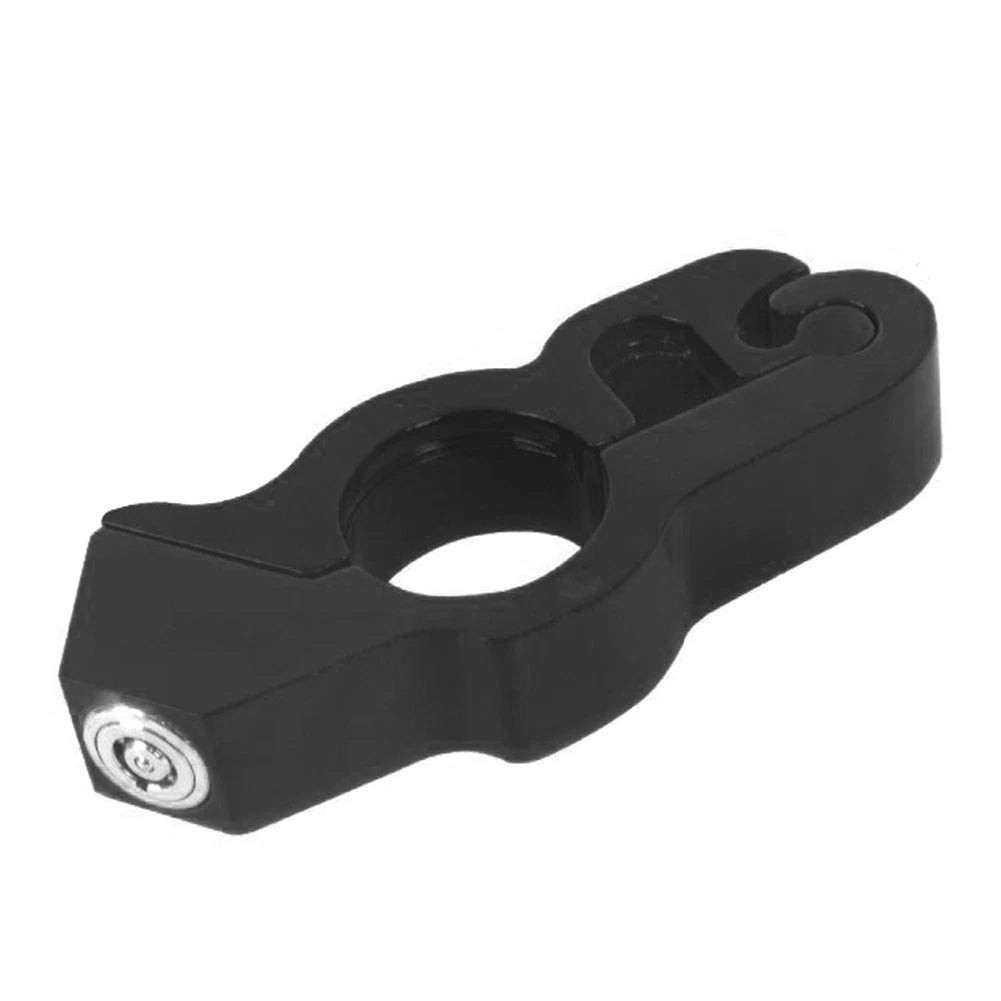 Black Motor Handlebar Lock Anti-Theft Grip Throttle Security Bike Scooter ATV