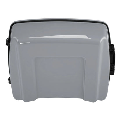 Chopped Trunk Luggage Fit For Harley CVO Electra Road Glide 14-Up Billiard Gray
