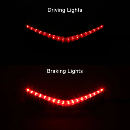 Rear Fender Tip Run Brake Vertical LED Light For Honda GL1800 12-17 F6B 13-2017