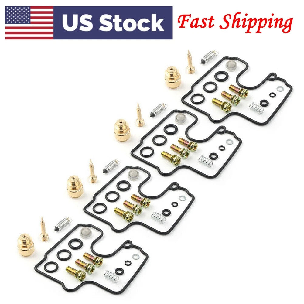 4 Set For Suzuki GSXR600 GSXR750 GSXR750W VL1500 GSX-R750 carburetor rebuild kit