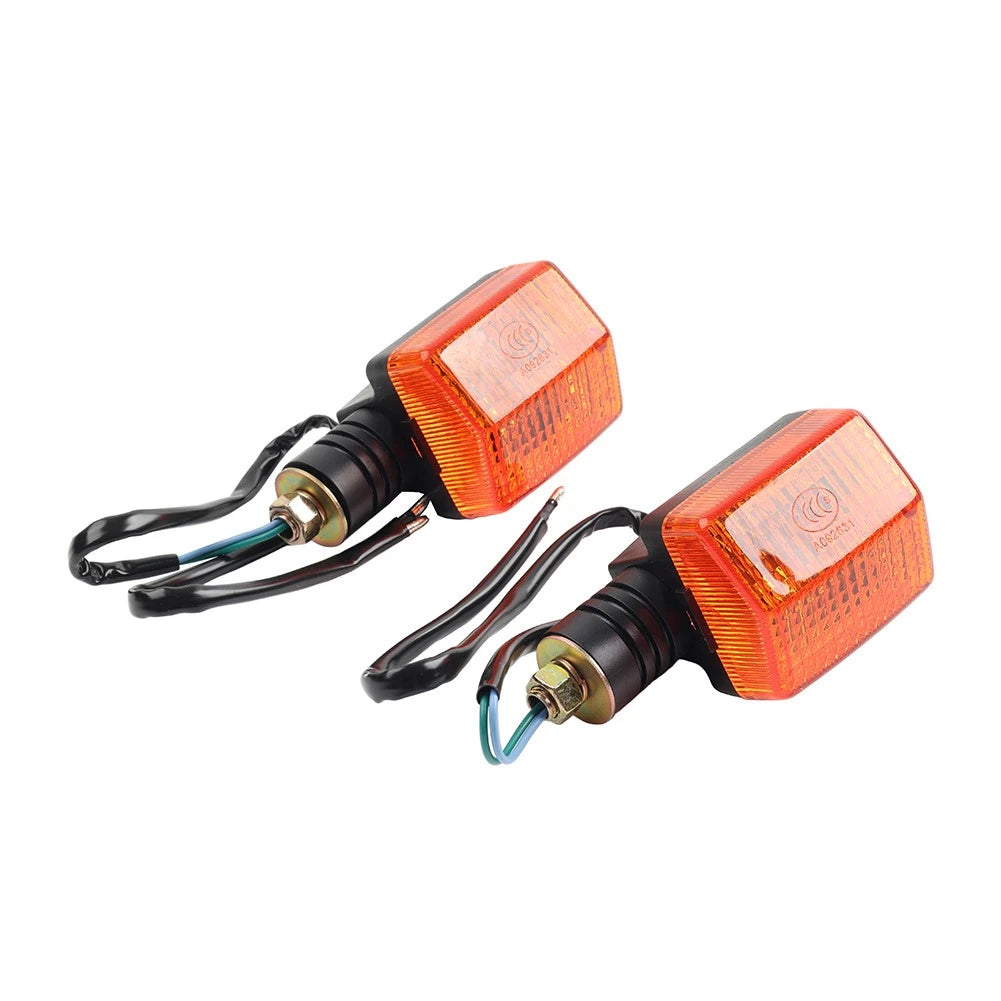 Pair Turn Signal Indicator Light For Honda XR250L XR650L CB125 Twin NPS50