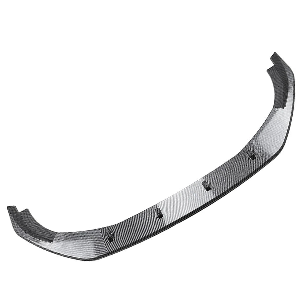 ABS Carbon Fiber Pattern Front Bumper Lip Splitter For VW Golf MK6 2010-2013