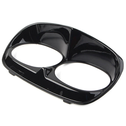 Headlight Bezel Scowl Outer Light Fairing Fit Harley Road Glide FLT 98-13 Black
