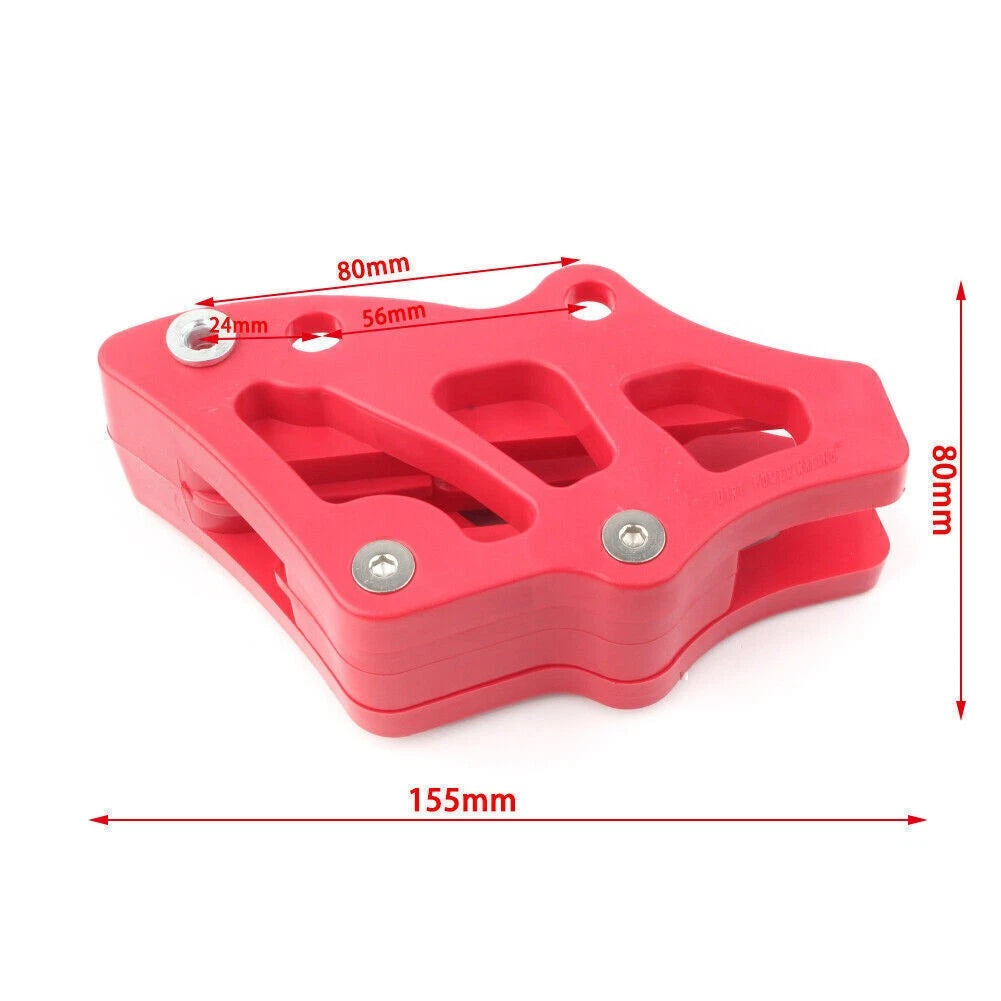 Chain Guard Guide for Honda CR125R CRF250R CRF450R CRF250X CRF450X 2005-2007 Red