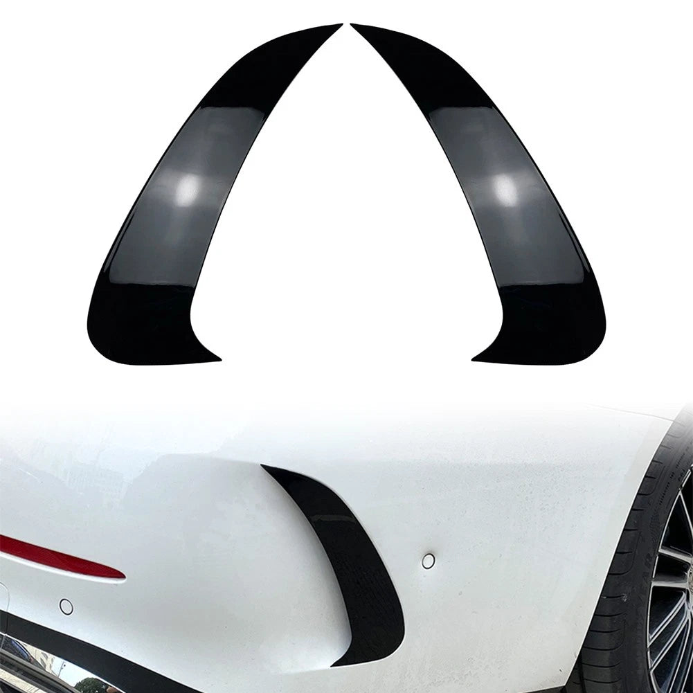 Pair Rear Bumper Splitter Spoiler Fit For Mercedes Benz C-class W206 2022-2025