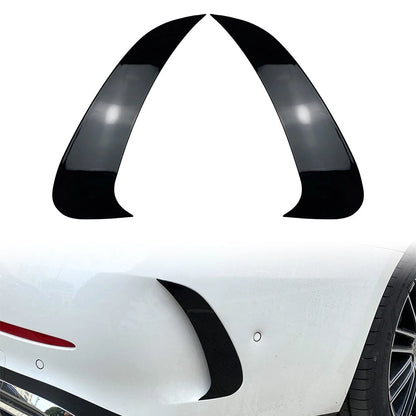Pair Rear Bumper Splitter Spoiler Fit For Mercedes Benz C-class W206 2022-2025