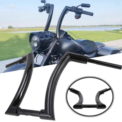 16" Rise 2" Ape Hanger Handlebar Handle Bar For Harley Touring Sportster XL Dyna
