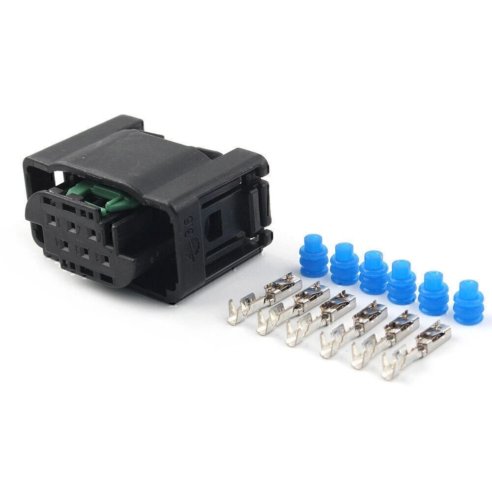 1 Connector w 6 Pins and 6 Seals for Electronic Throttle Body