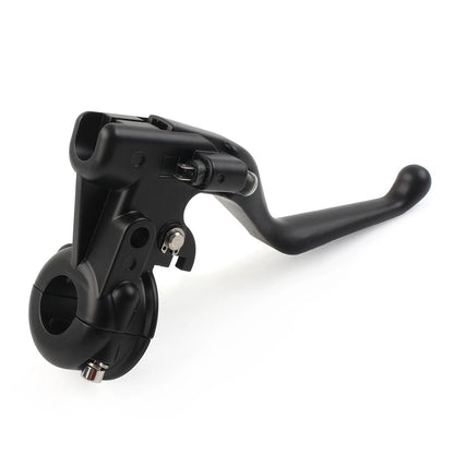 US Clutch Lever W/ Mount Bracket For Harley Dyna Electra Glide Softail Sportster