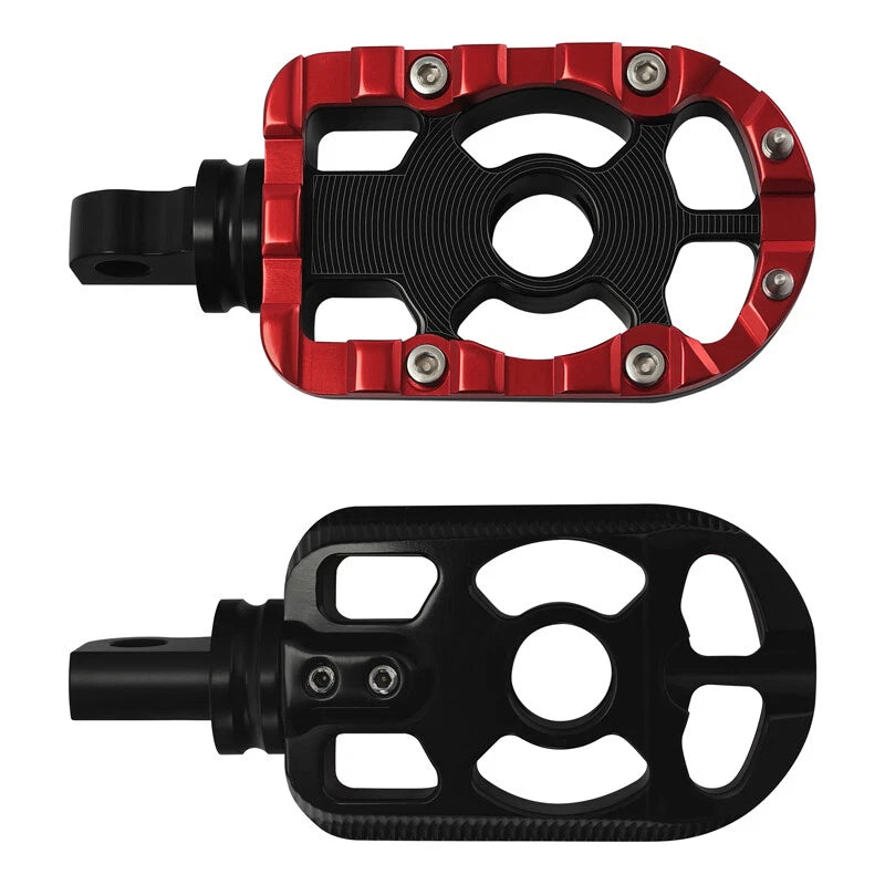 10mm Passenger Foot Pegs Footrest Fit For Harley Touring Street Road Glide King