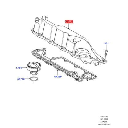 Engine Valve Cover Repair Kit For Land Rover Freelander 2 For Volvo XC60 S80