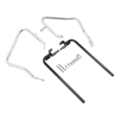 Saddlebag Bracket Guard Crash Bar For Harley Touring CVO Street Road Glide 23-Up