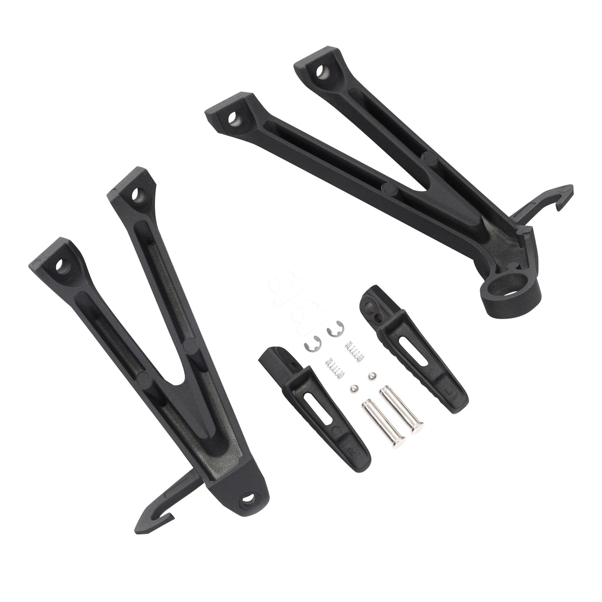 Passenger FootPegs Bracket Mount Fit For Suzuki GSXR600 GSX-R750 2011-2026 12 13