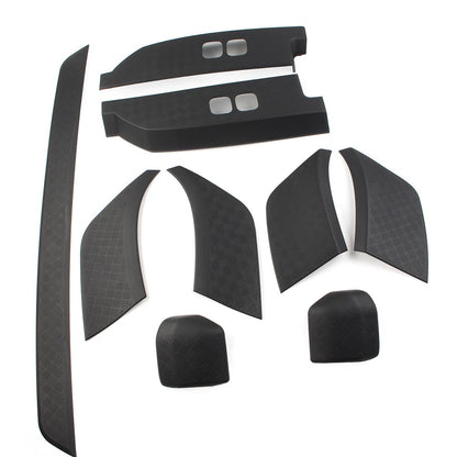 9Pcs Matte Black Side Moulding Body Kits For Land Rover Defender 90 110 20-23 US