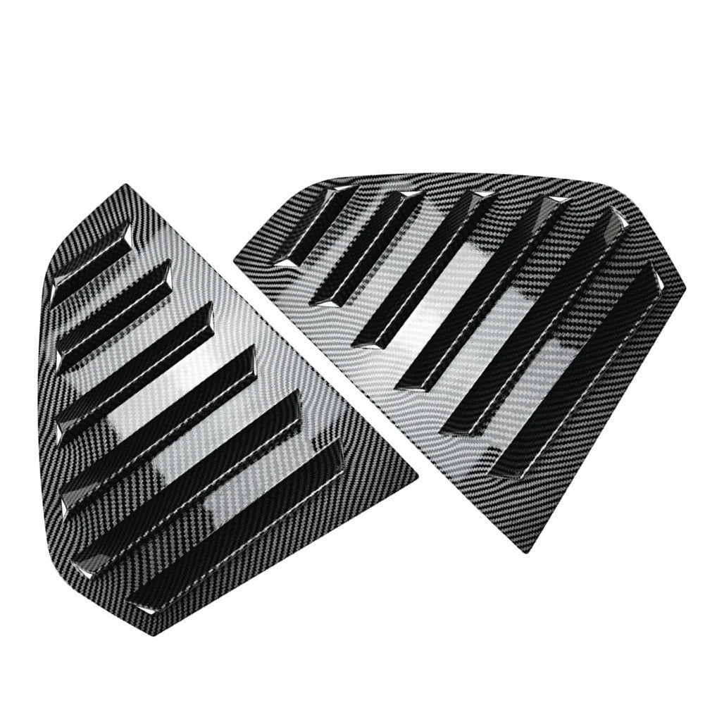 Rear Window Side Vent Shutter Louver Cover Trim For VW Golf 8 MK8 2020-2022 2021