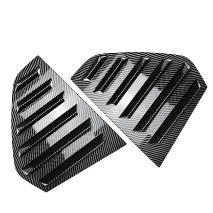Rear Window Side Vent Shutter Louver Cover Trim For VW Golf 8 MK8 2020-2022 2021