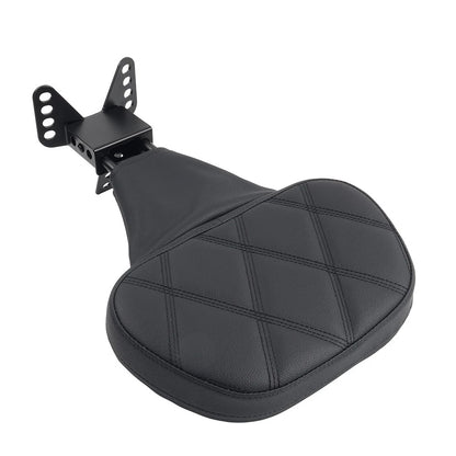 Adjustable Driver Rider Backrest Pad For Harley Street Glide Road King 1988-2008