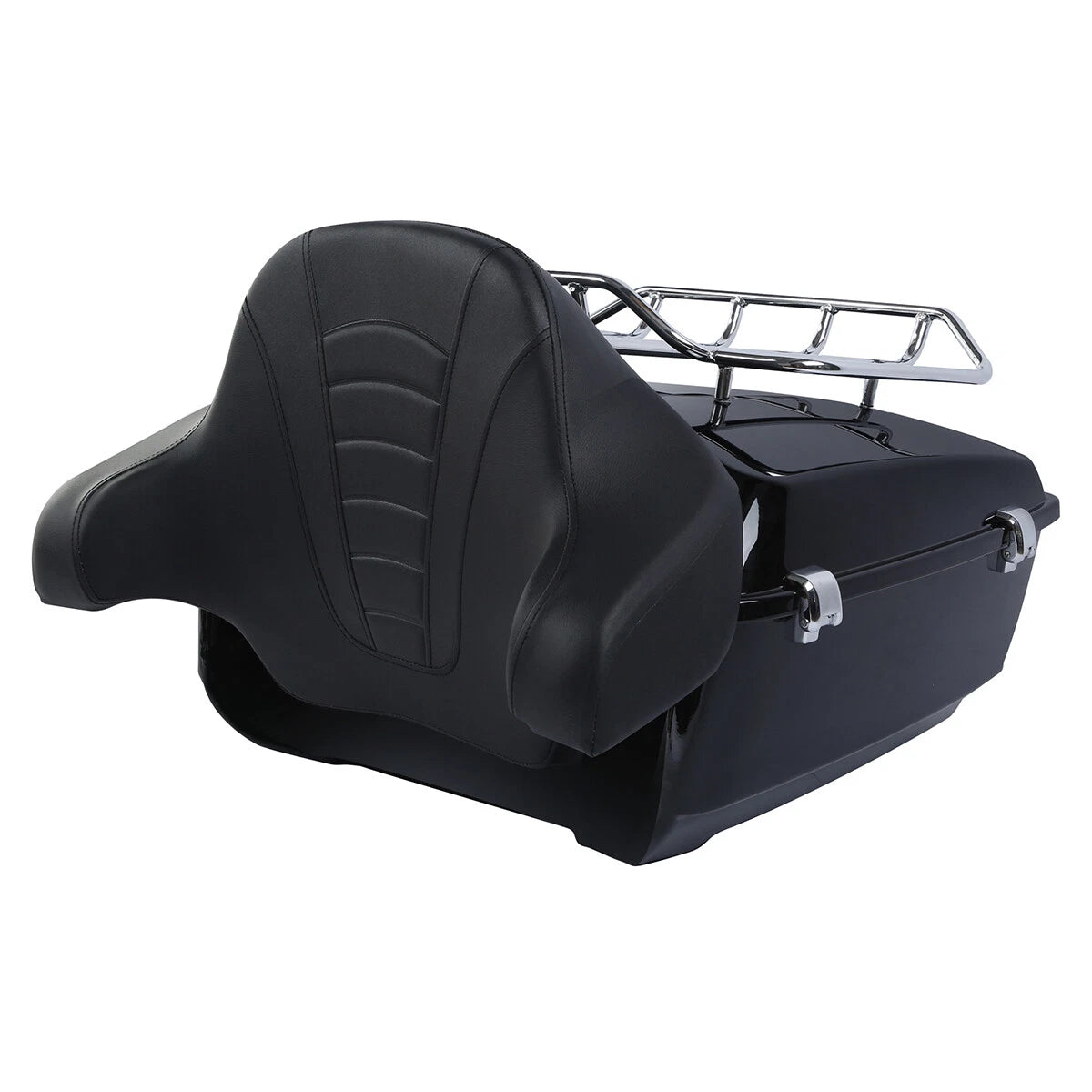 King Trunk Backrest Top Rack Plate Fit For Harley Street Glide 2014-Up