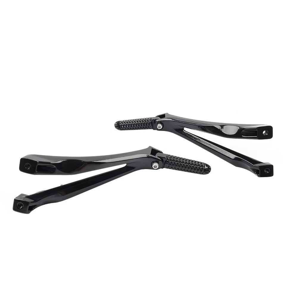 Rear Passenger Footrests Foot Pegs Bracket For Yamaha YZF R1 2004-2008 Black