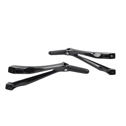 Rear Passenger Footrests Foot Pegs Bracket For Yamaha YZF R1 2004-2008 Black