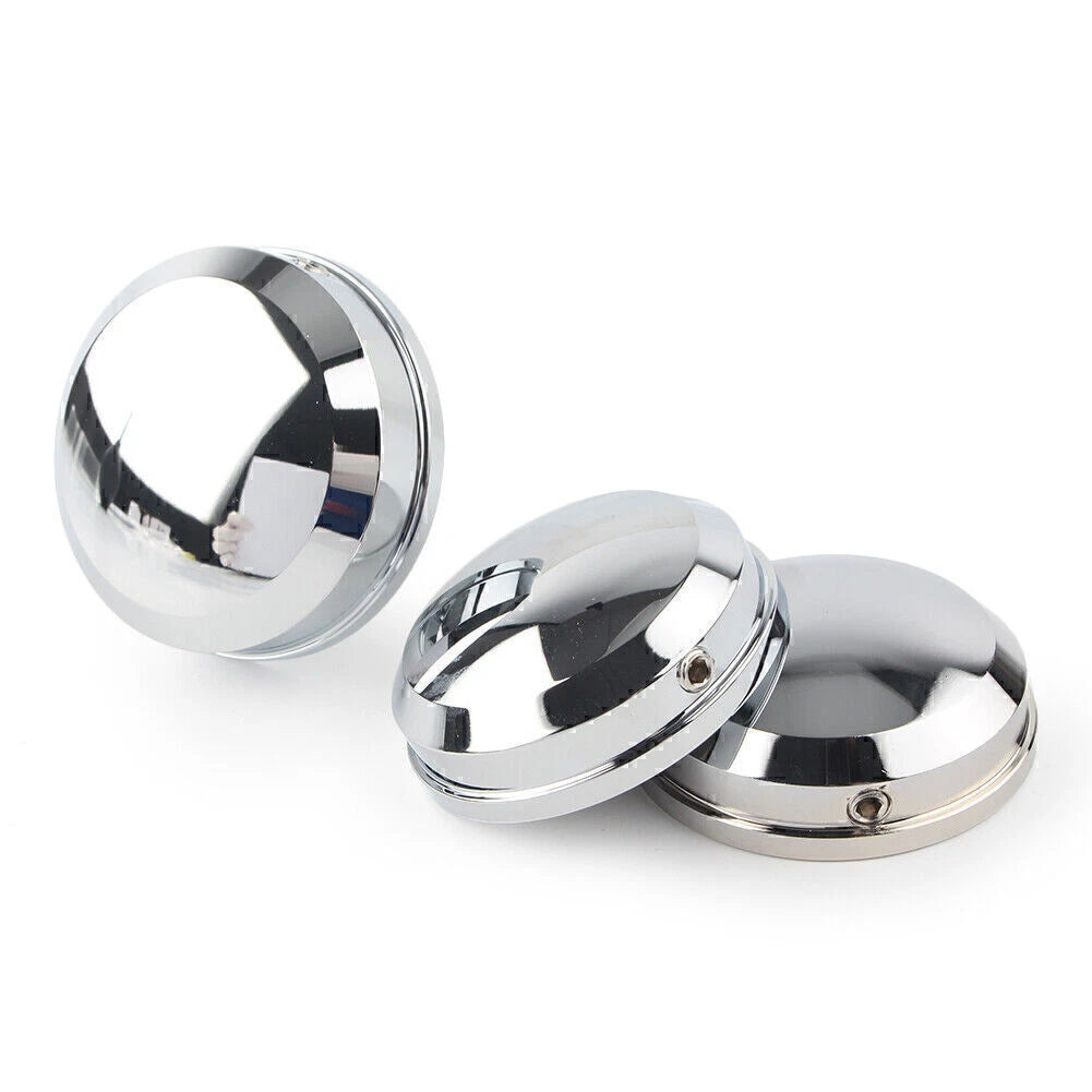 Upper Fork Stem Nut Covers Kit Chrome for Harley FLSS FLSTF FLSTFB FLSTFBS USA