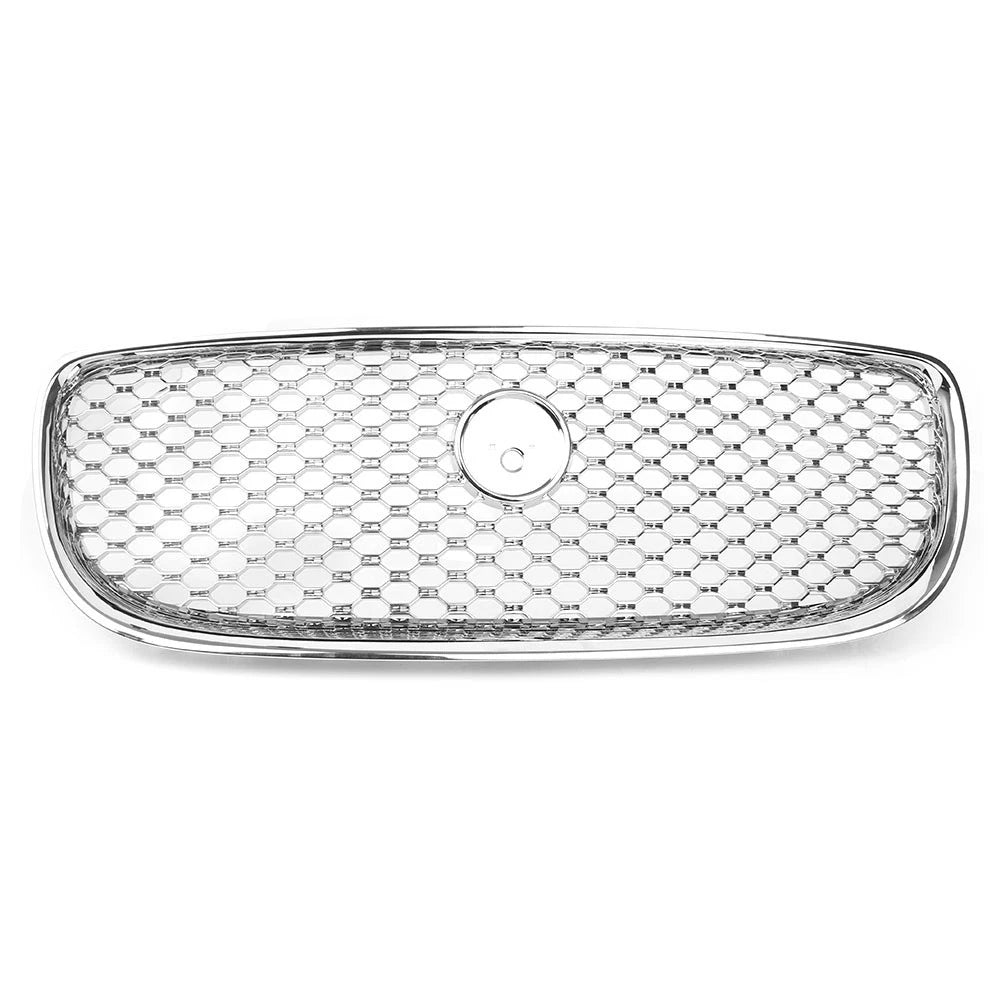 Chrome Front Bumper Hood Radiator Grille Mesh Grill For Jaguar XE 2015-2018 16